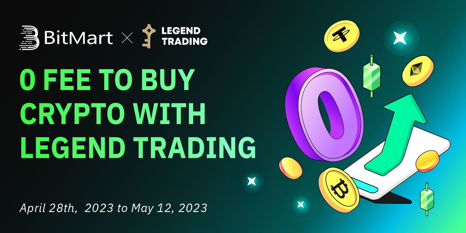 Legend trading. 0 Fee.