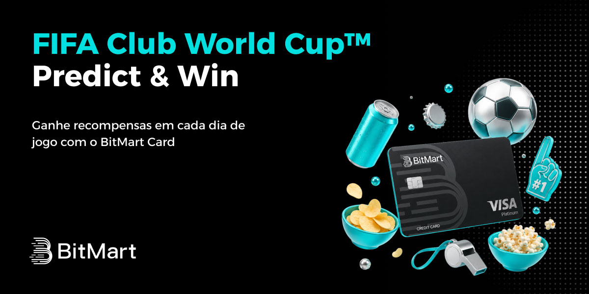Ganhe recompensas em cada dia de jogo com o BitMart Card