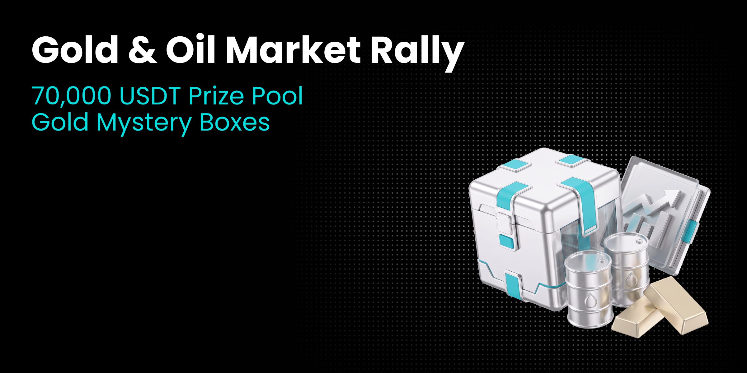 Gold & Oil Market Rally! Trade to Share 70,000 USDT