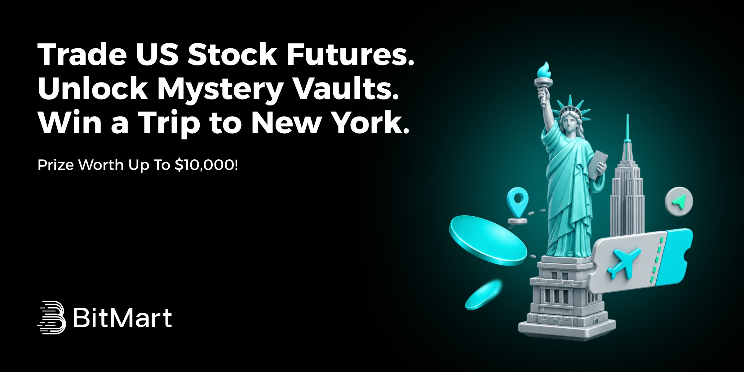 Trade US Stock Futures. Unlock Mystery Vaults. Win a Trip to New York.