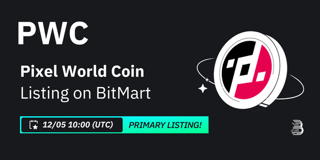 Pixel World Coin (PWC) Primary Listing