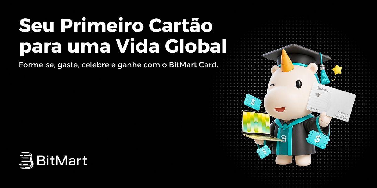 Forme-se, gaste, celebre e ganhe com o BitMart Card